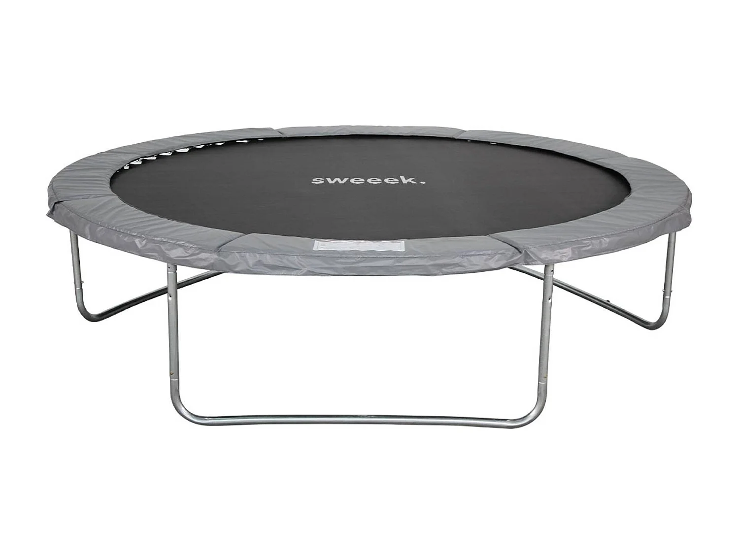 Trampoline rond Ø 305cm gris avec son filet de protection - Mars - Trampoline de jardin 3m 300 cm | Qualité PRO. | Normes EU