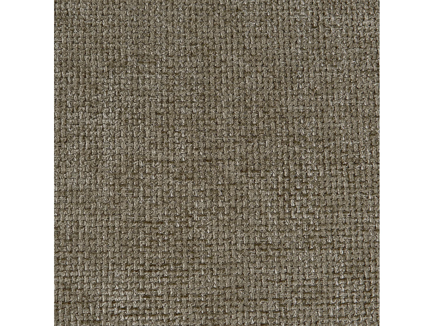 Sofá de esquina derecha de tela liso, 3 plazas verde grisáceo