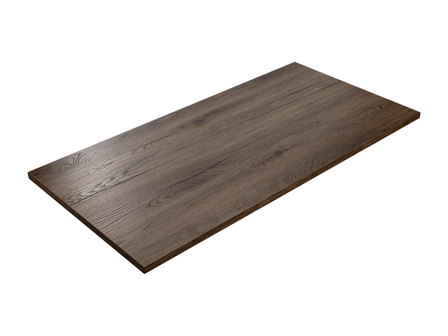 Mesa extensível de parede 138x68 cm Carvalho Chocolate - tampo para cozinha e divisões pequenas