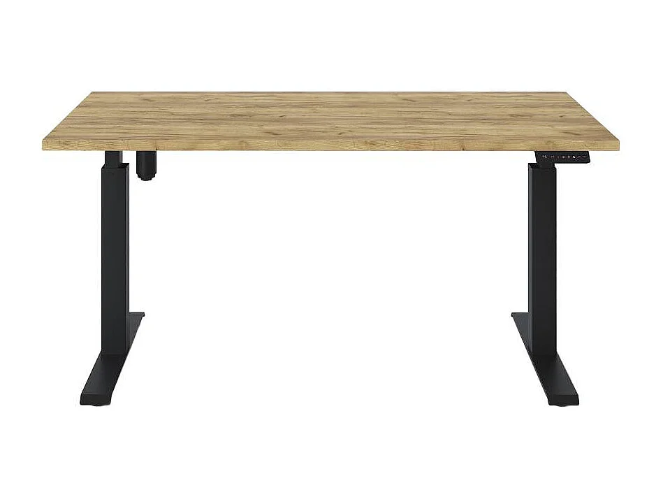 Bureau électrique réglable en hauteur Chêne Craft 180 x 95 cm