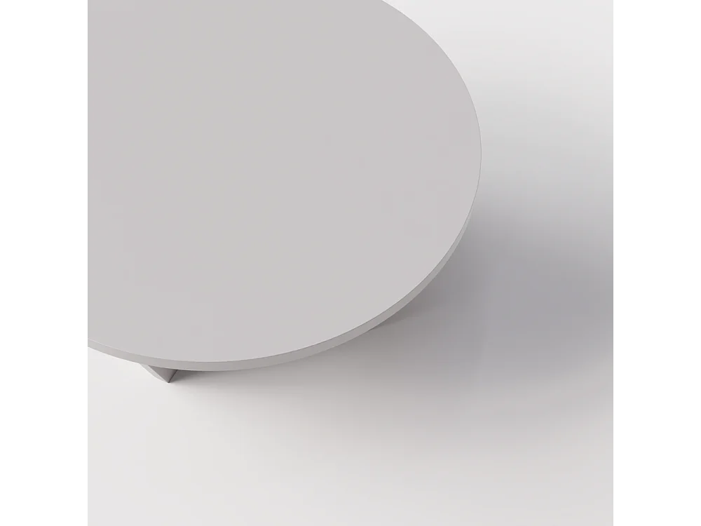 Ronde salontafel TORI Ø90 cm Grijs