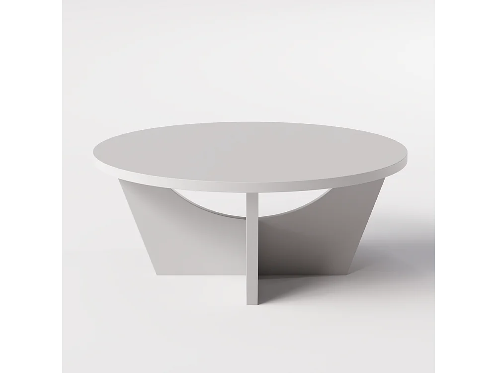 Ronde salontafel TORI Ø90 cm Grijs