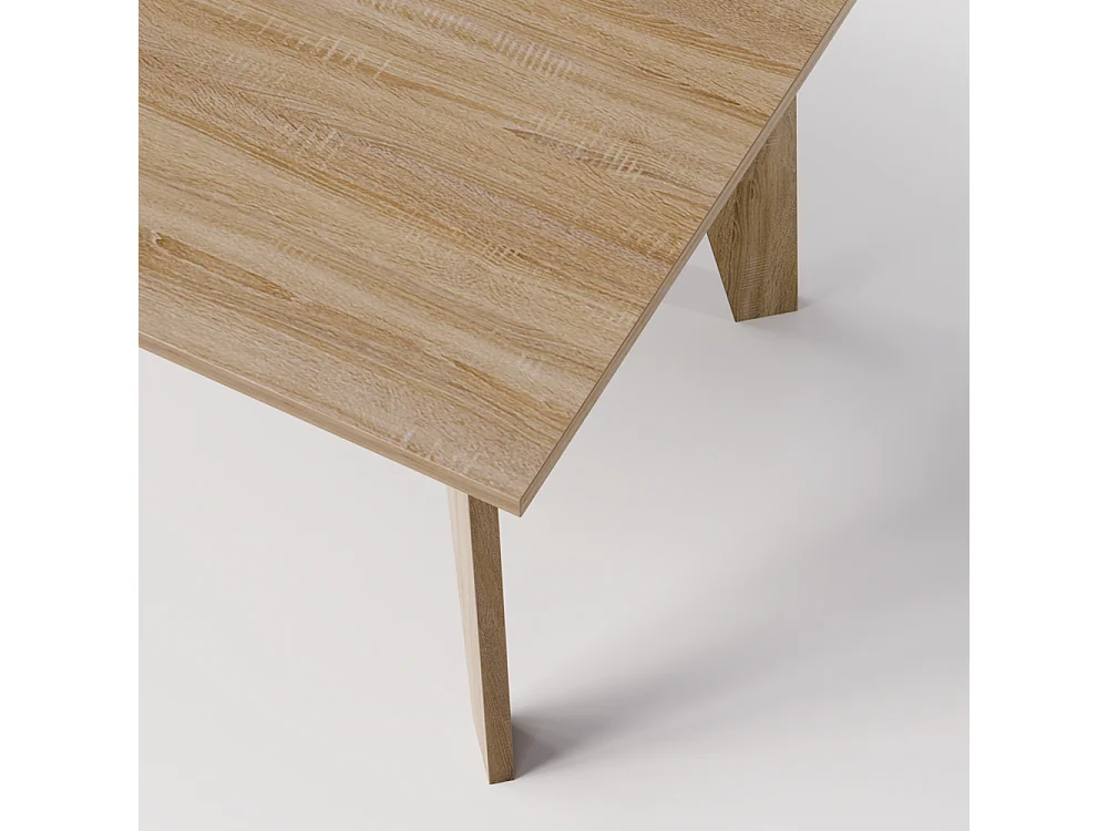Table HOLT 180 x 95 cm pour cuisine, salon, salle à manger Chêne Sonoma