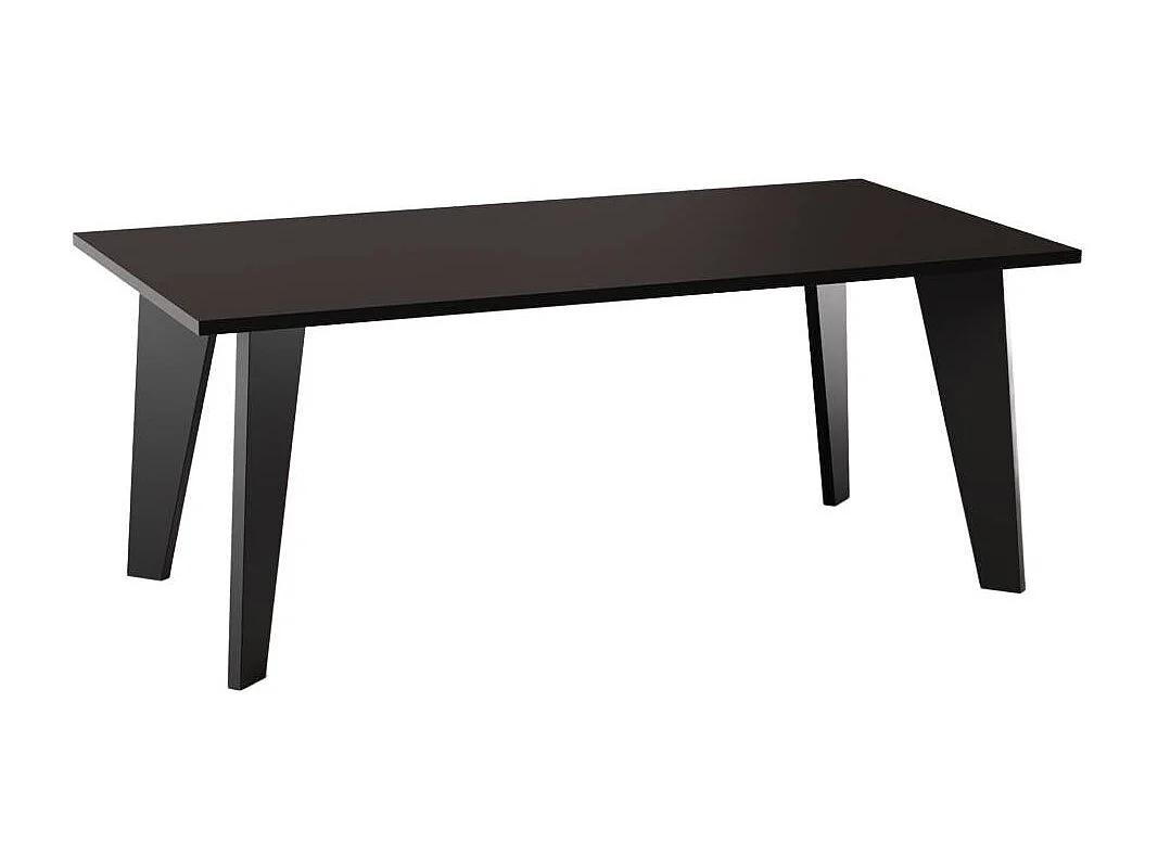 Table HOLT 180 x 95 cm pour cuisine, salon, salle à manger Noir
