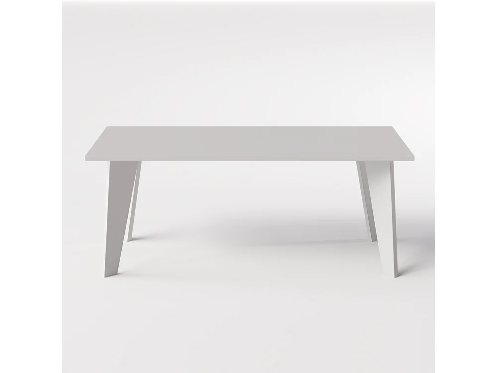 Tisch ARIS 138 x 80 cm für Küche, Wohnzimmer, Esszimmer Grau