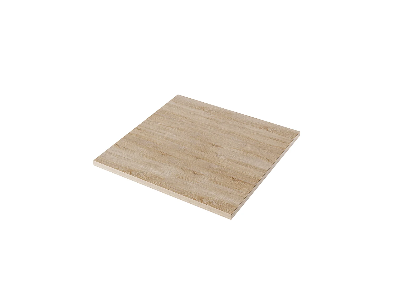 Table pliante murale 68x68 cm Chêne Sonoma - plateau pour cuisine et petites pièces