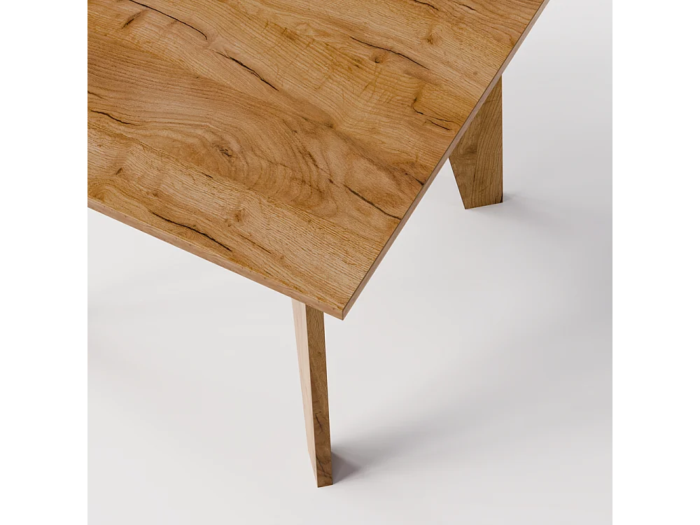 Tisch OLEN 90x90 cm für Küche, Wohnzimmer, Esszimmer Eiche Craft