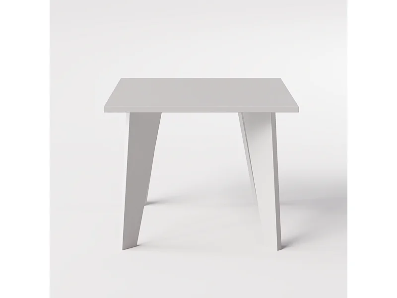 Tisch OLEN 90 x 90 cm für Küche, Wohnzimmer, Esszimmer Grau