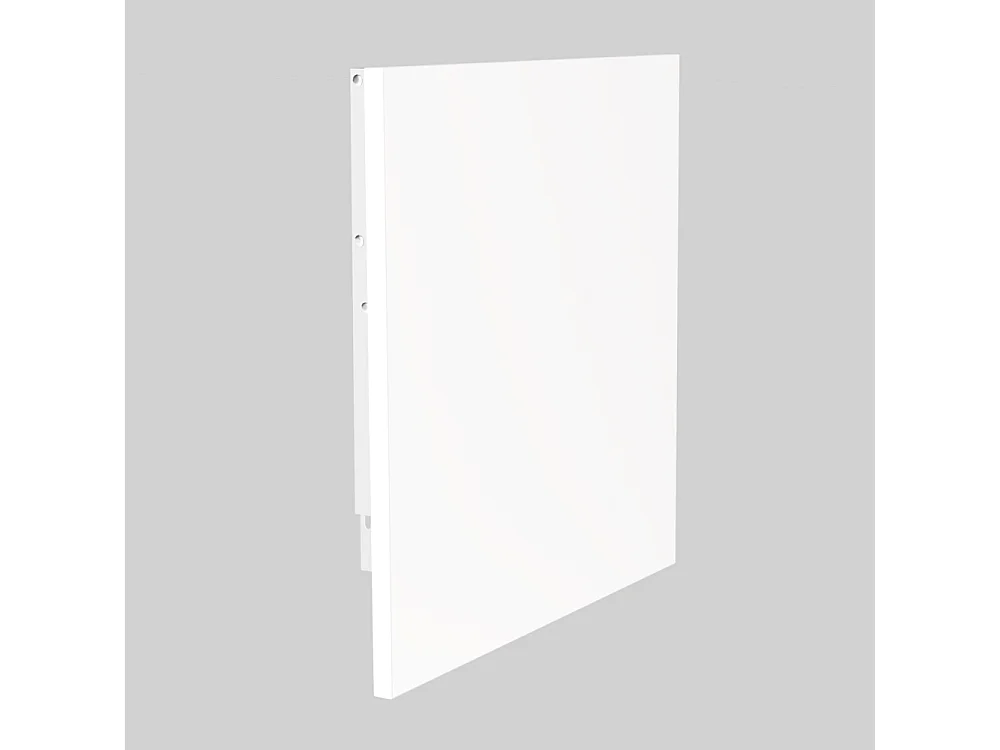 Table pliante murale 68x68 cm Blanc - plateau pour cuisine et petites pièces