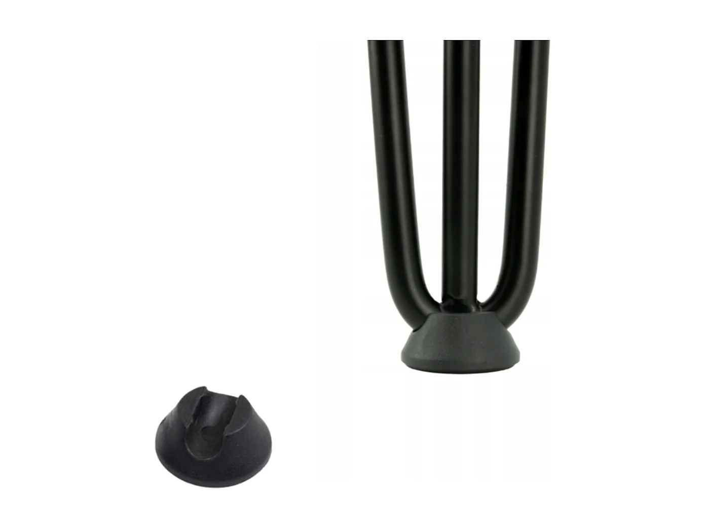 Tisch HAIRPIN 90 x 90 cm für Küche, Wohnzimmer, Esszimmer Weiß