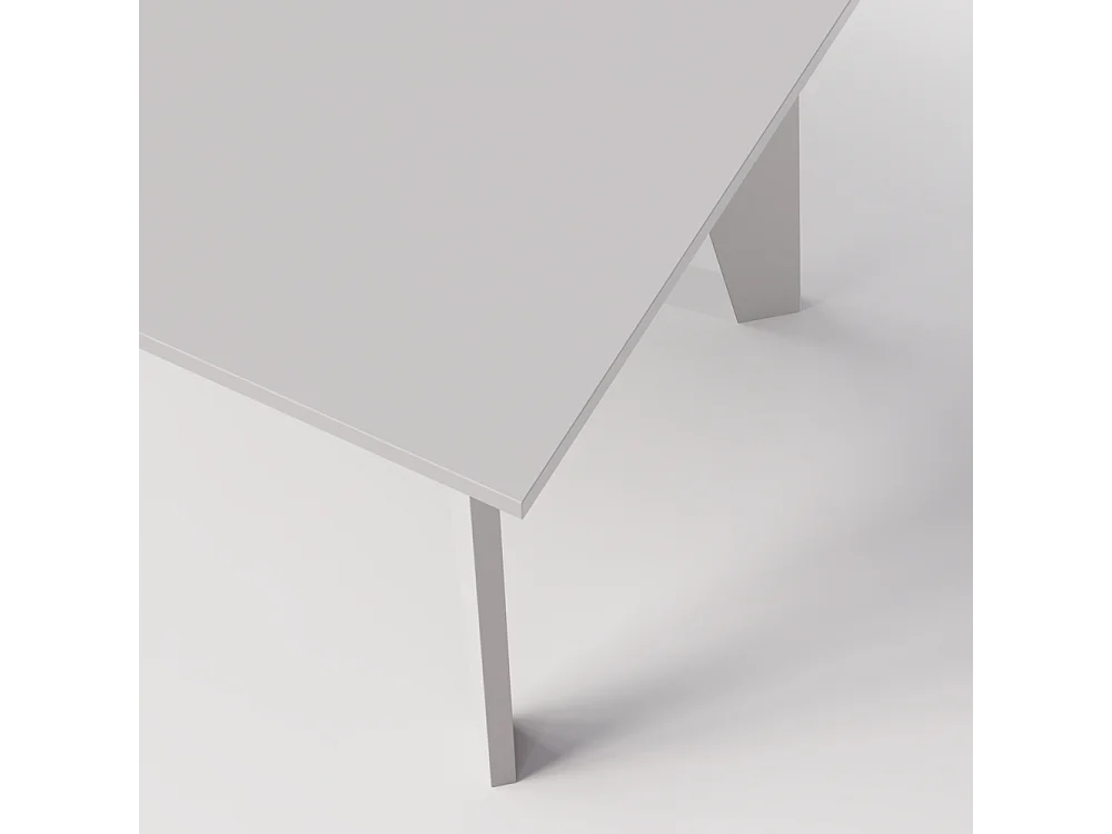 Tavolo HOLT 180 x 95 cm per cucina, soggiorno, sala da pranzo Grigio