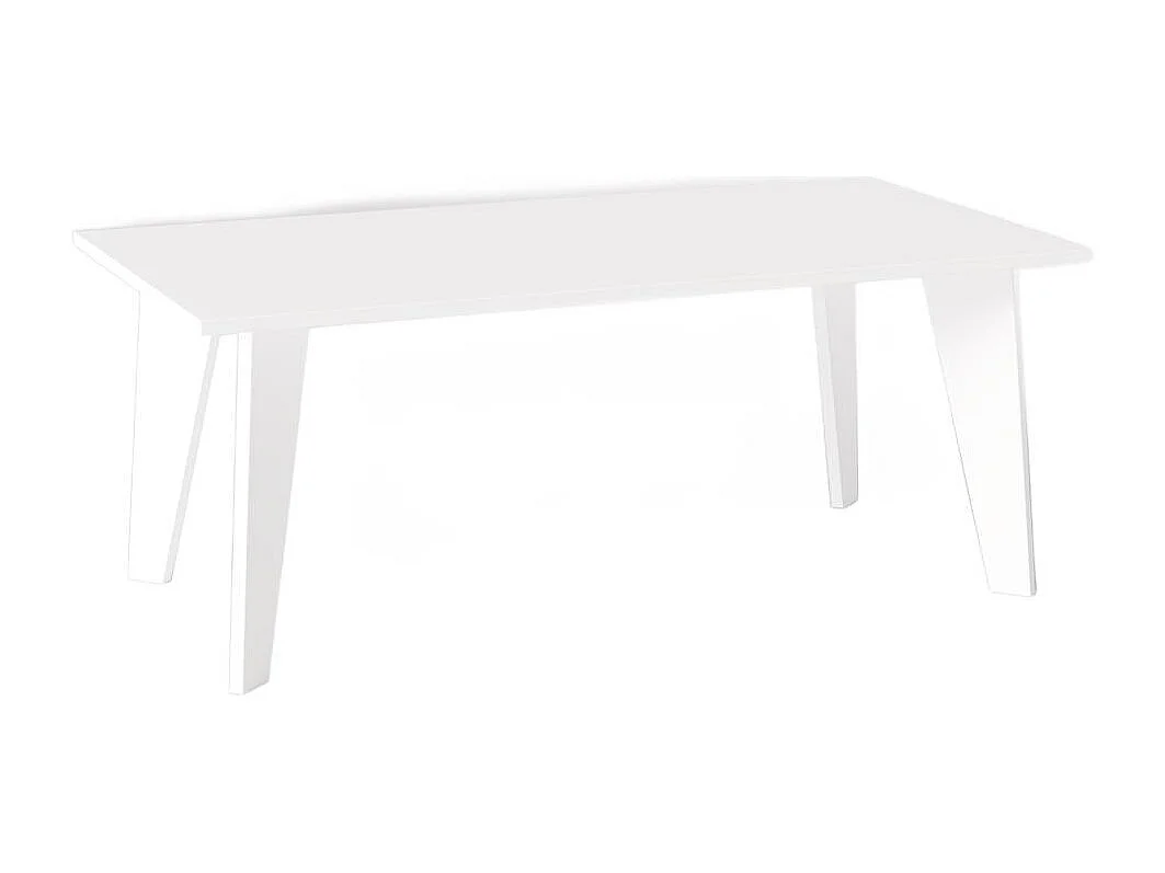 Tisch HOLT 180 x 95 cm für Küche, Wohnzimmer, Esszimmer Weiß