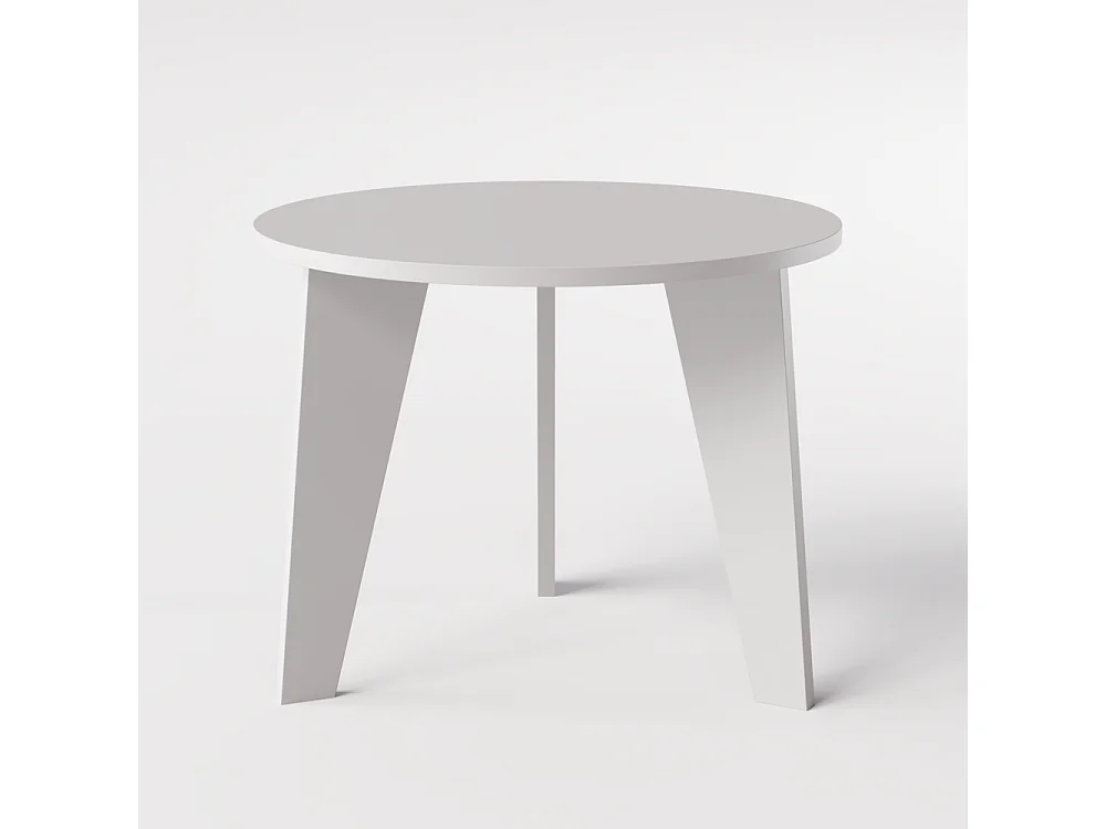 Table ronde ROSE Ø90 cm pour cuisine, salon, salle à manger Gris
