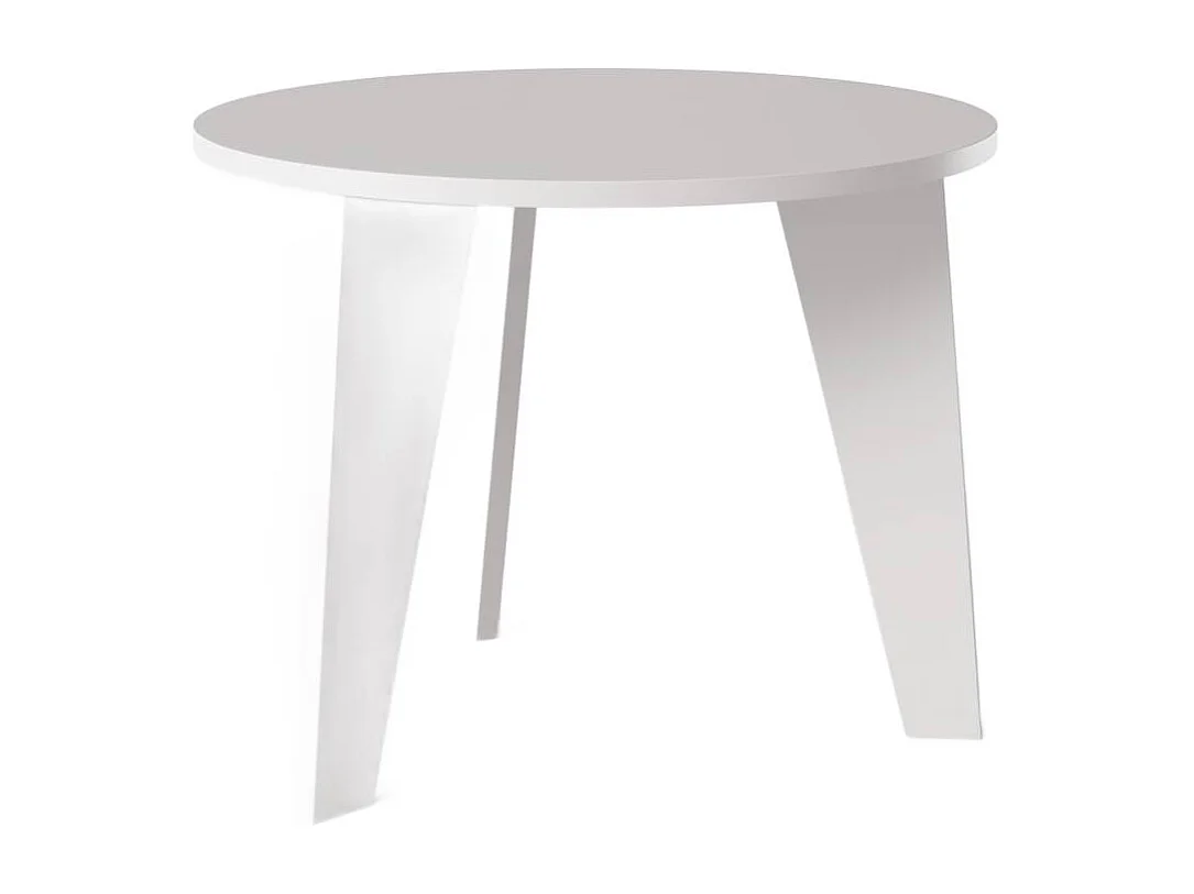 Table ronde ROSE Ø90 cm pour cuisine, salon, salle à manger Gris