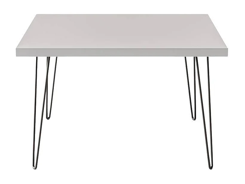 Mesa de centro VIDA 68 x 68 cm para salón, habitación Gris