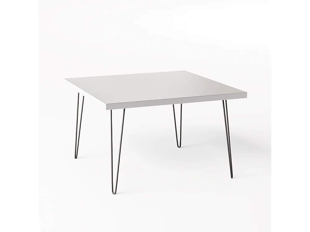 Mesa de centro VIDA 68 x 68 cm para salón, habitación Gris