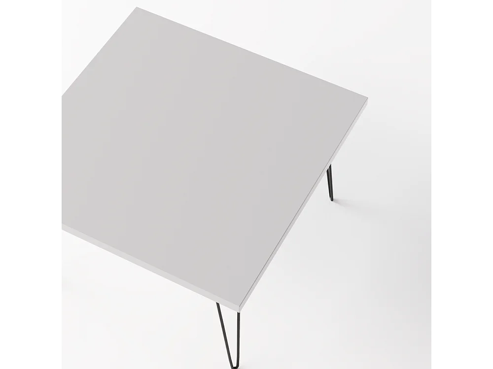 VIDA salontafel 68 x 68 cm voor de woonkamer, grijs