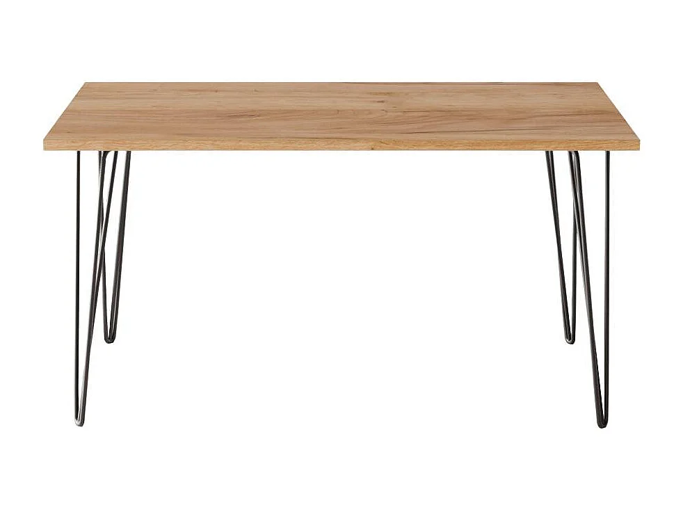 Tisch FISK 138 x 80 cm für Küche, Wohnzimmer, Esszimmer Eiche Craft