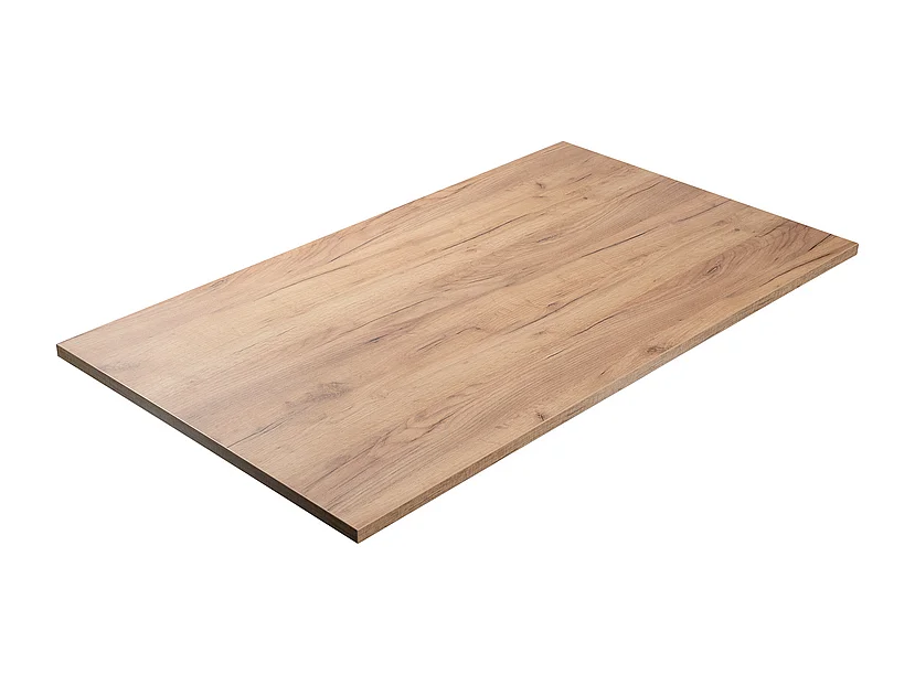 Piano laminato in rovere craft 180 x 95 x 2,5 cm per scrivania, tavolo, tavolino
