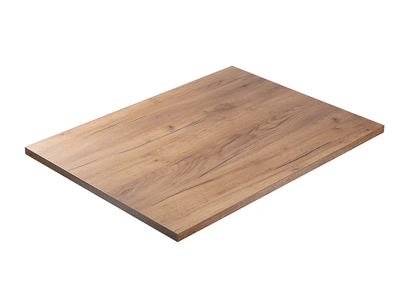 Tampo laminado em carvalho craft 138 x 80 x 2,5 cm para secretária, mesa, mesa de apoio