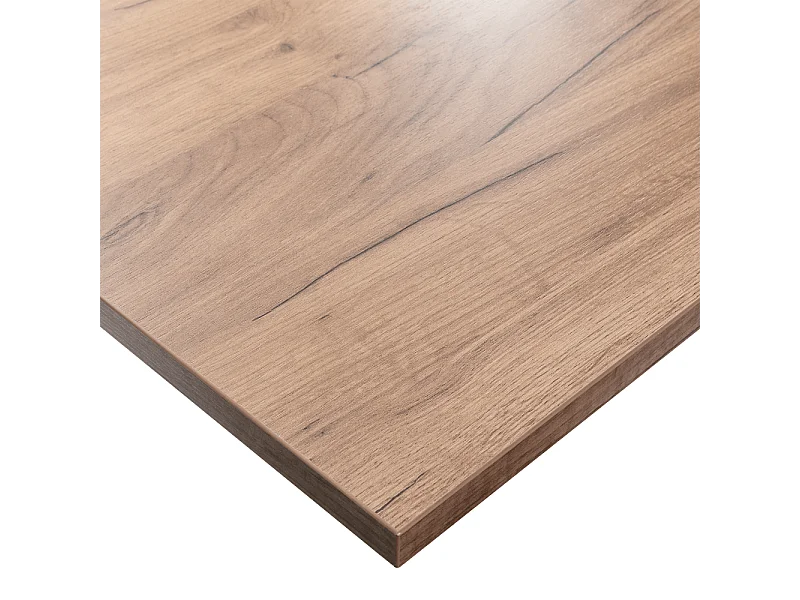 Blat laminowany dąb craft 120 x 80 x 2,5 cm do biurka, stołu, stolika