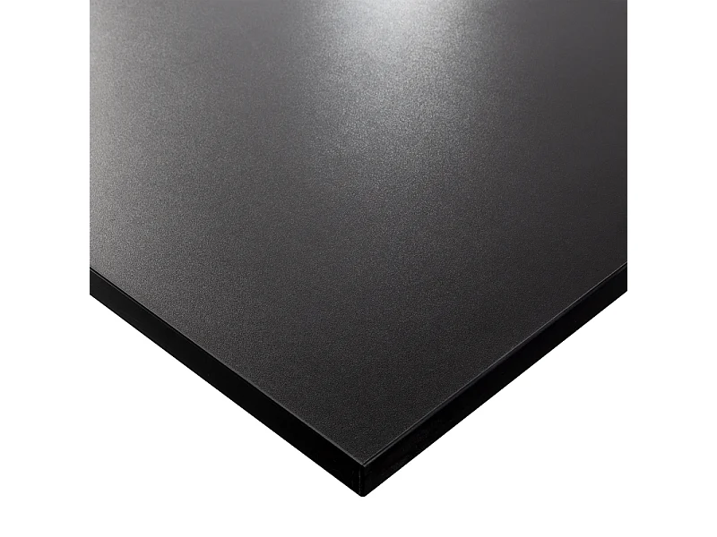 Laminierte Tischplatte, schwarz, 160 x 80 cm, für Schreibtisch, Tisch, Beistelltisch