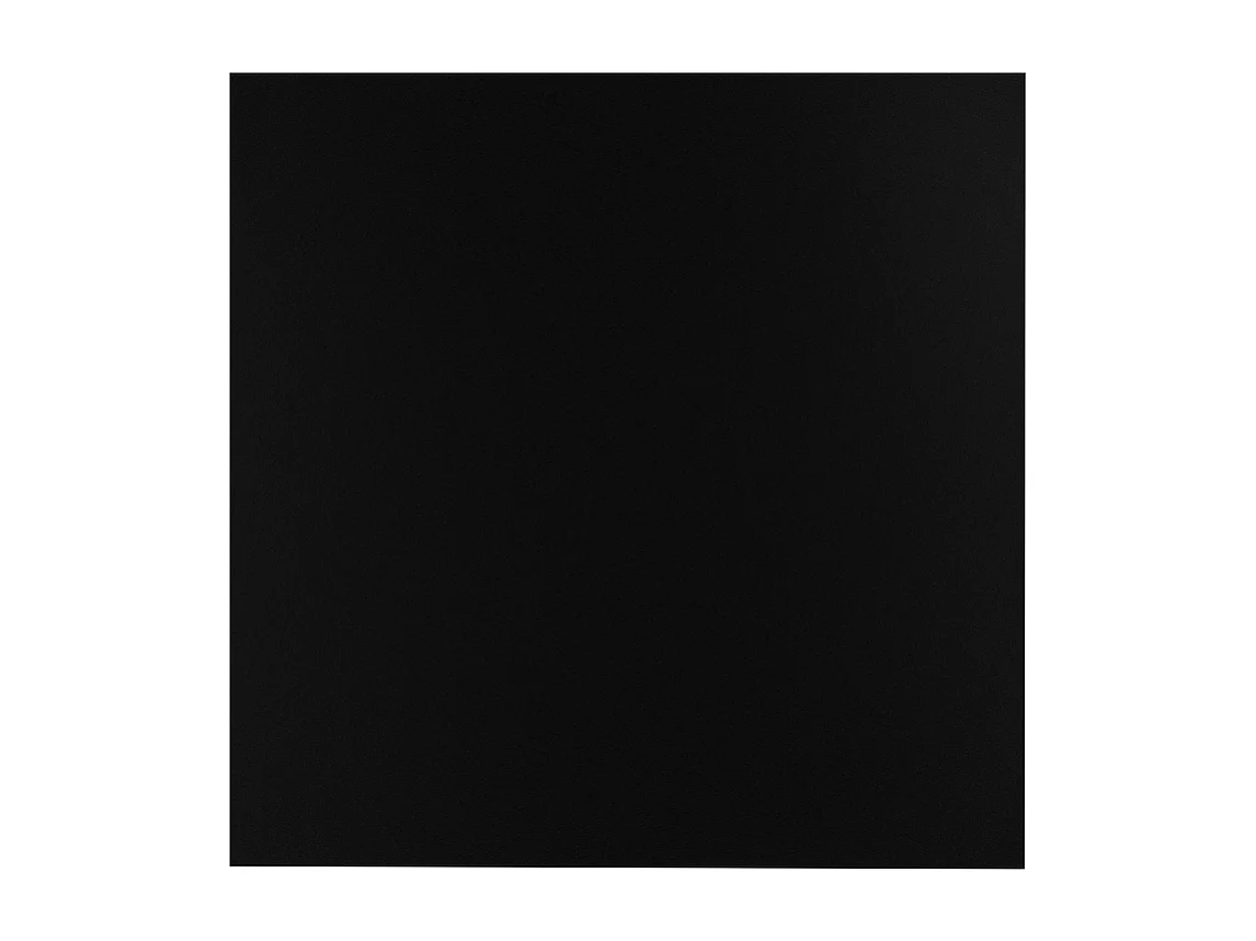 Laminierte Tischplatte, schwarz, 68 x 68 cm, für Schreibtisch, Tisch, Beistelltisch