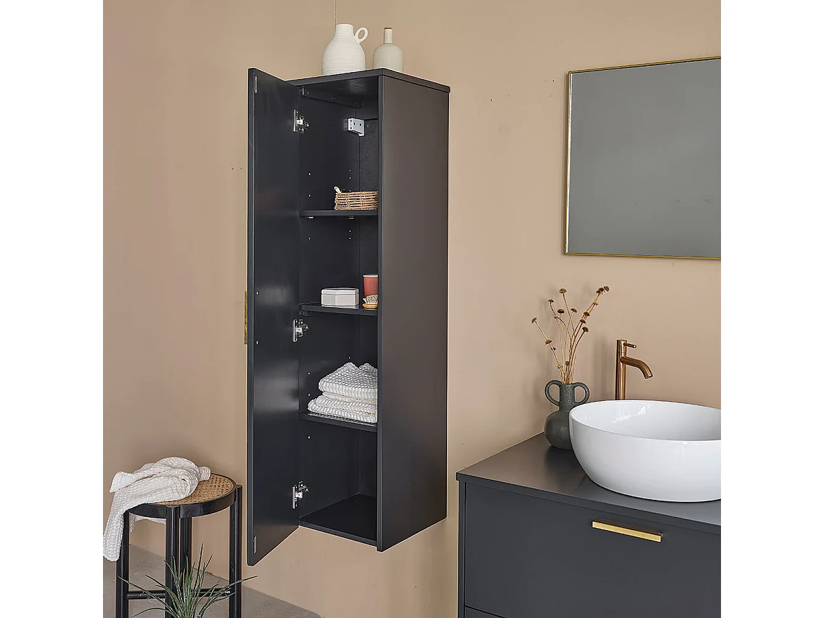 Colonna bagno in legno di acacia