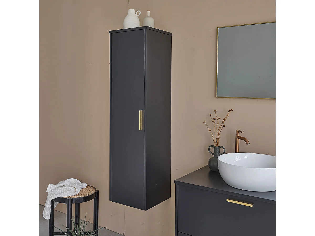 Colonna bagno in legno di acacia