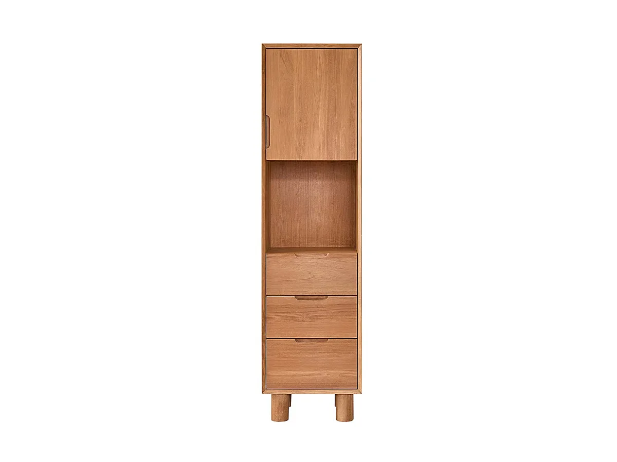Columna de baño de teca maciza 45 cm