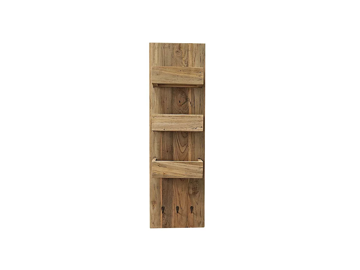 Etagère en bois de teck recyclé