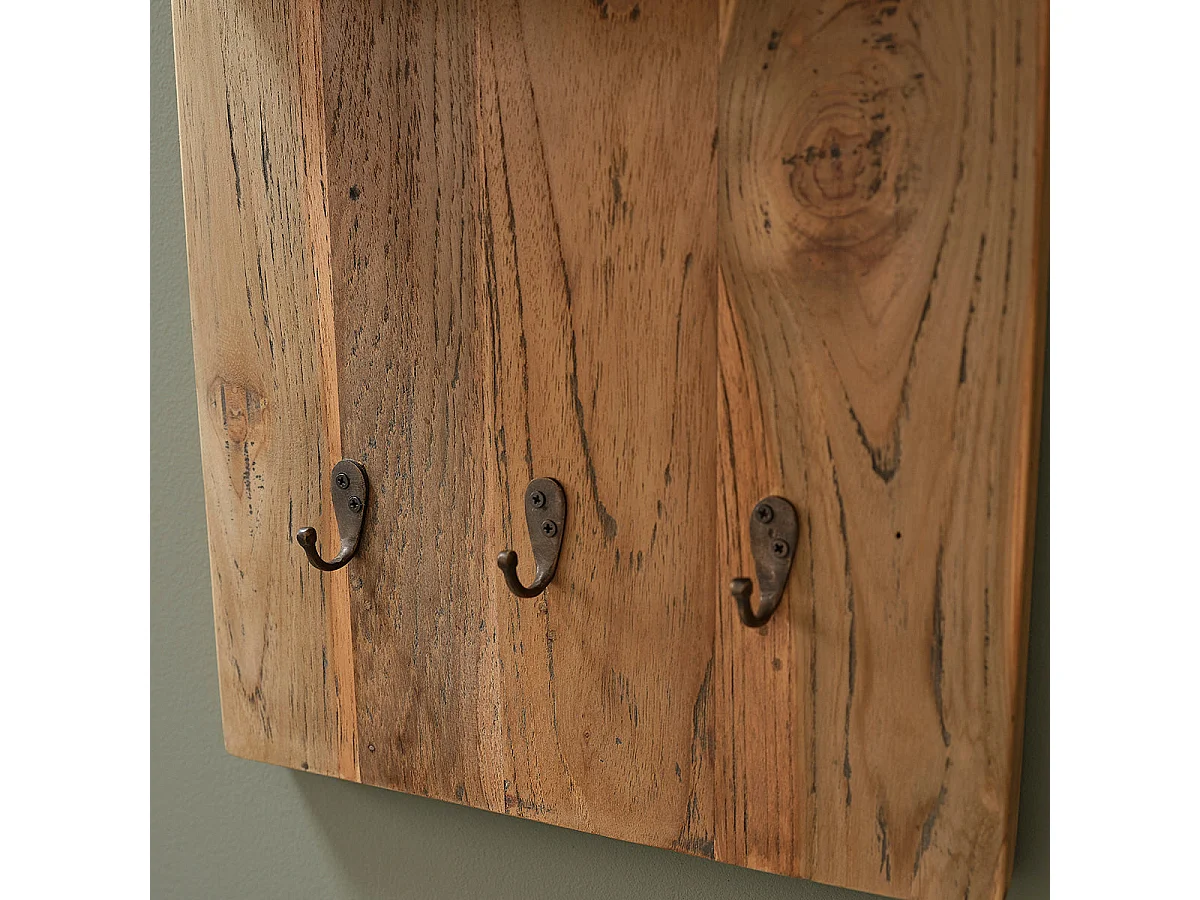 Etagère en bois de teck recyclé