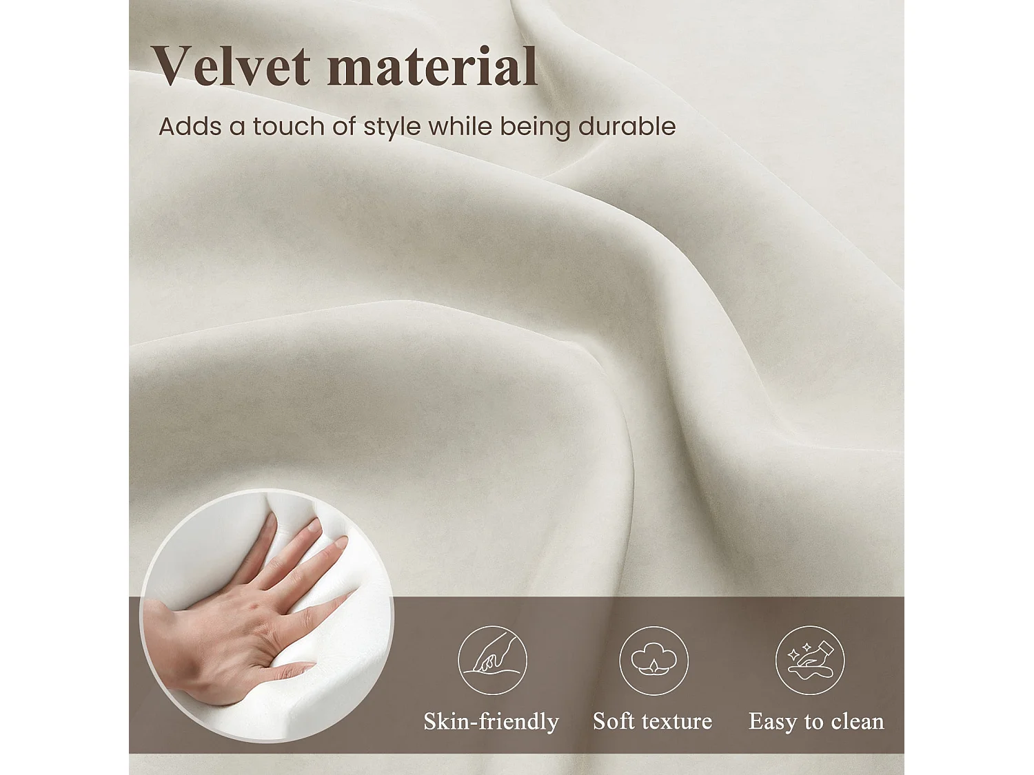 Un fauteuil au confort naturel, pensé pour le quotidien - Fauteuil avec dossier enveloppant et pieds en métal fin, Blanc