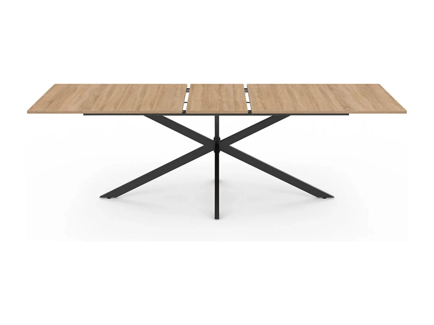 Table extensible 8-10 personnes effet bois 235cm BRIA