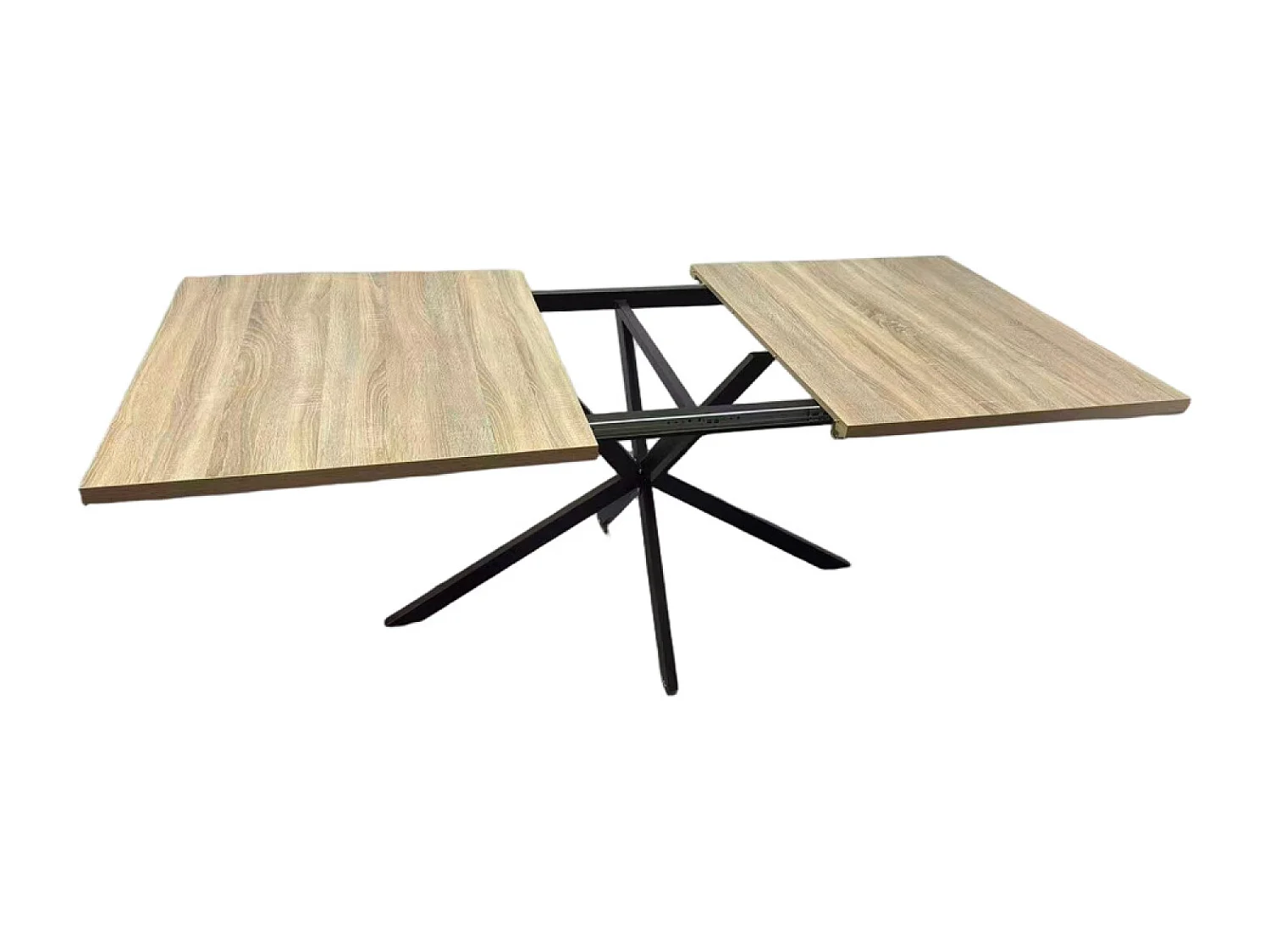 Table extensible 8 personnes effet bois 200cm INGA