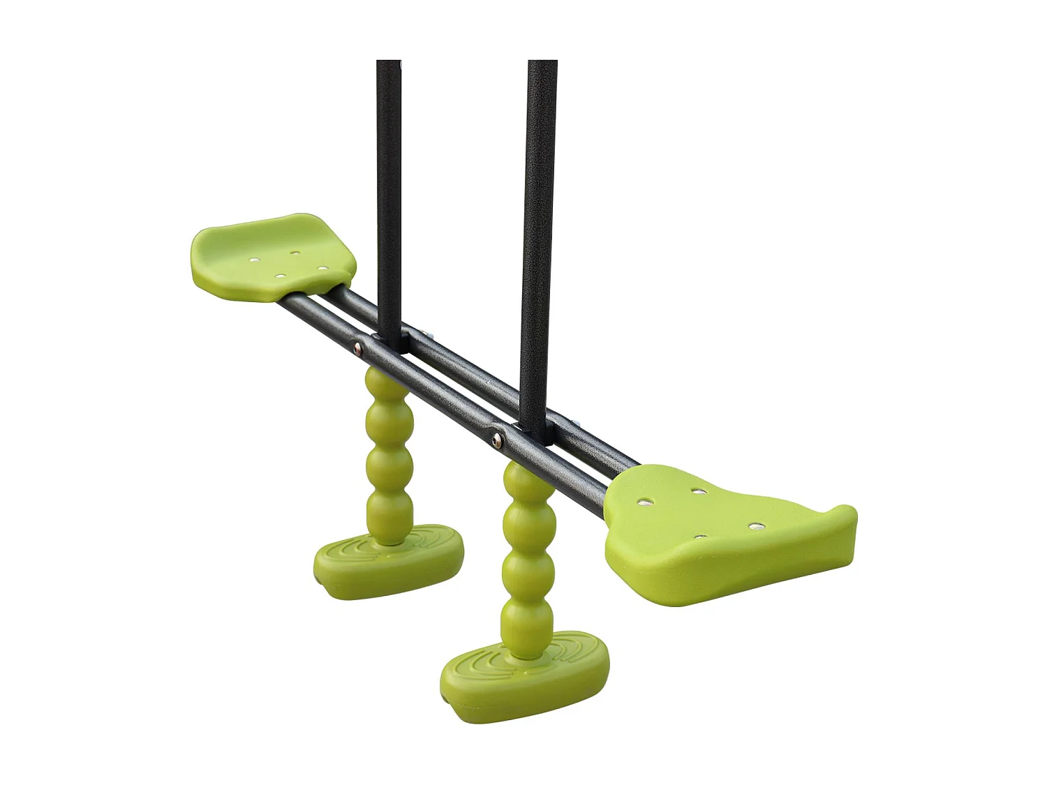 Aire de jeux Naroit en bois de pin avec 1 face à face et 2 balançoires