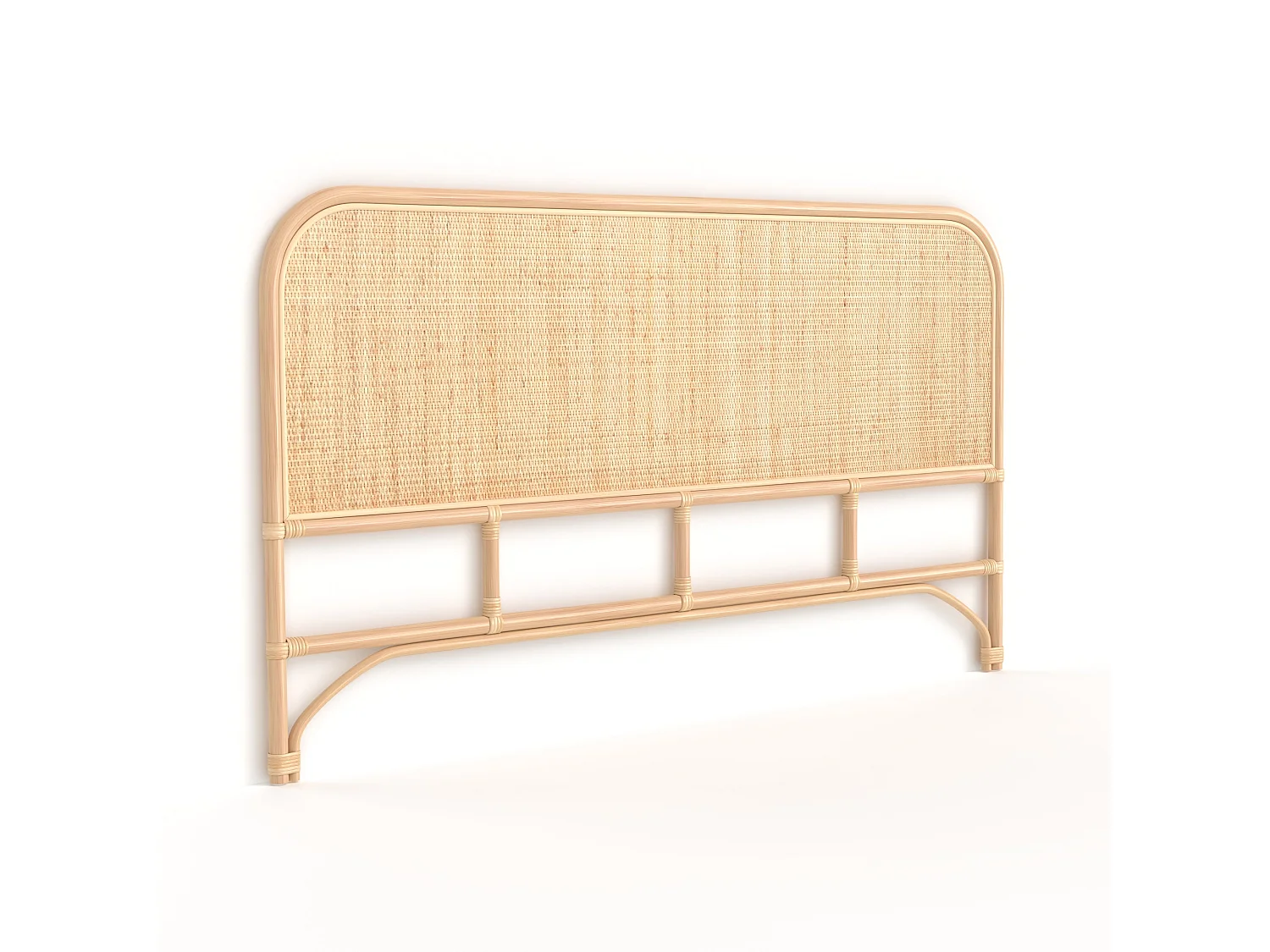 Tête de lit 160 cm en rotin naturel - Grace