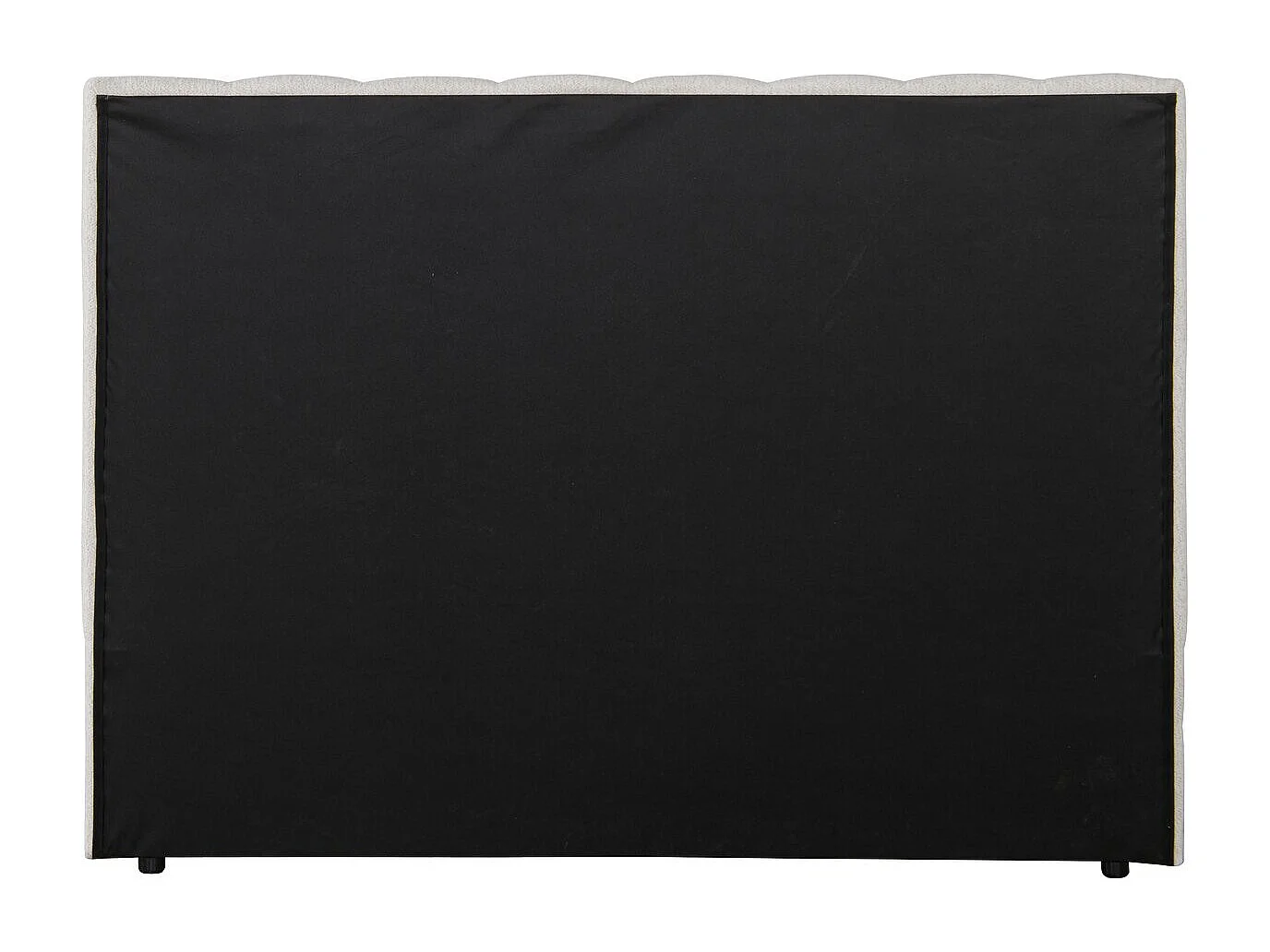 Tête de lit en tissu texturé "Val Thorens" - Beige - 140 cm