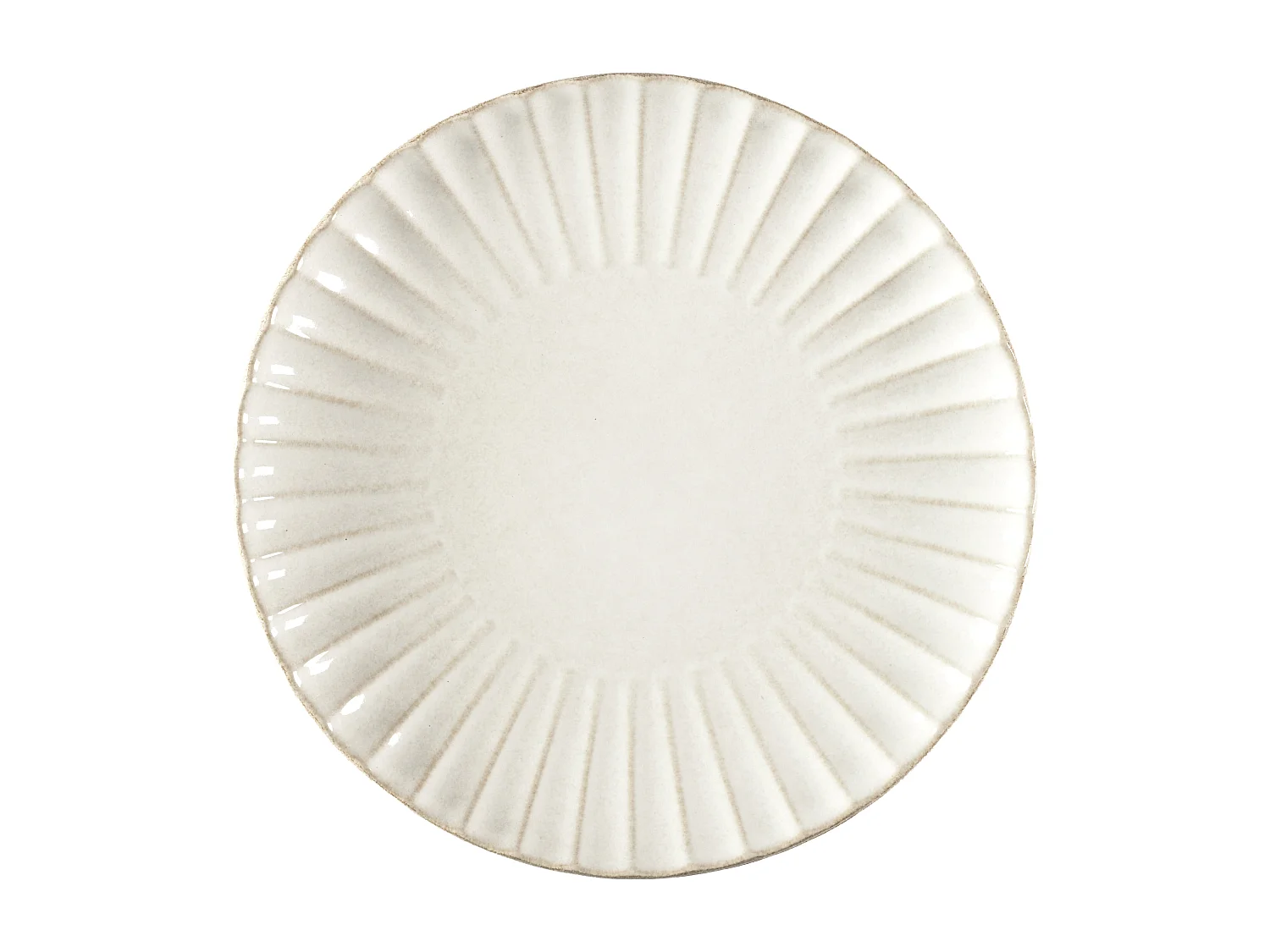 Assiette Vlora D27cm Beige