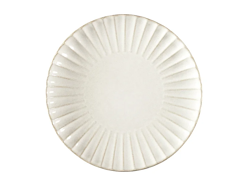 Assiette Vlora D27cm Beige
