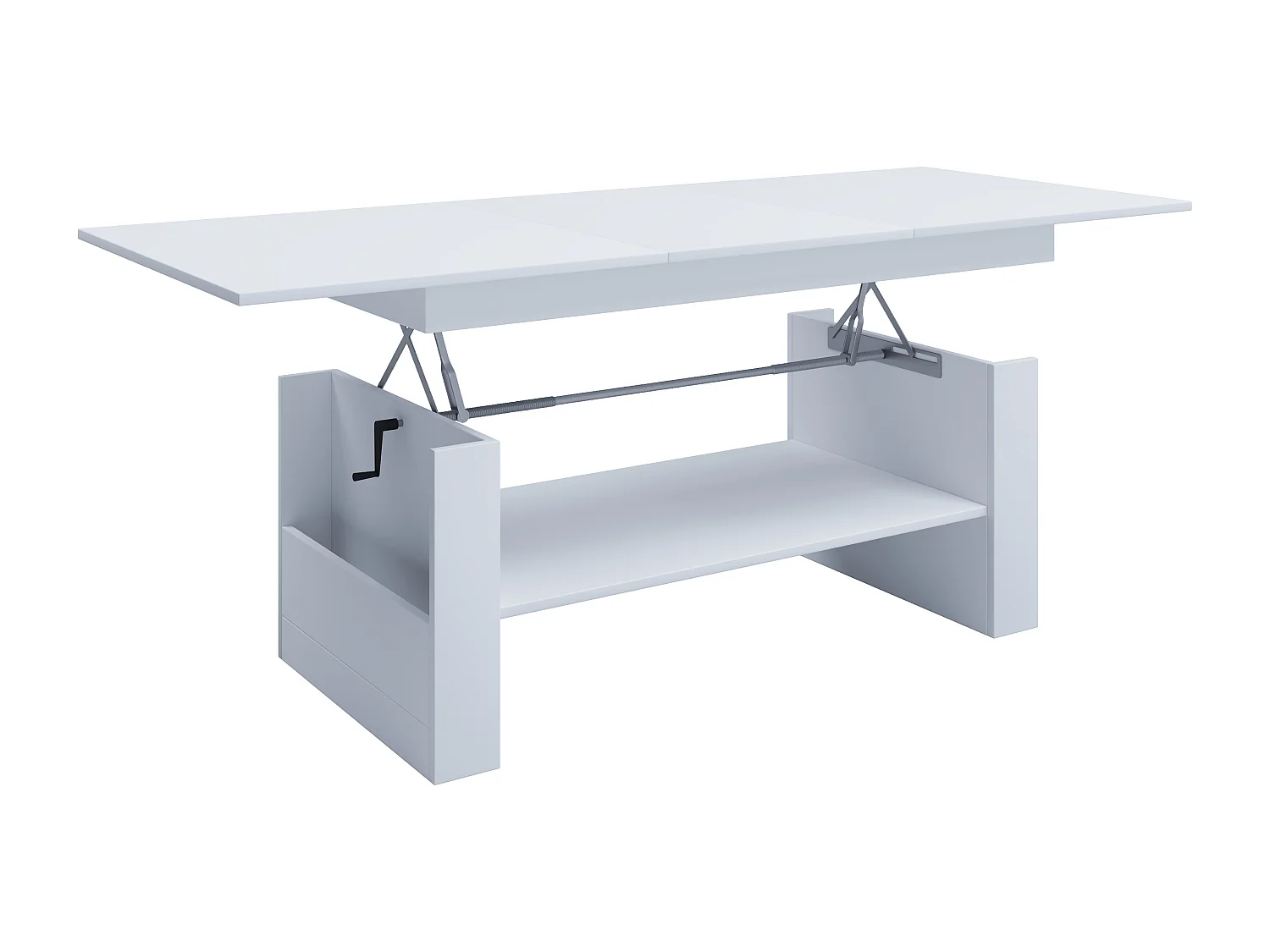 Side table & coffee table Kobila White H. 52 x W. 115 x D. 58 cm