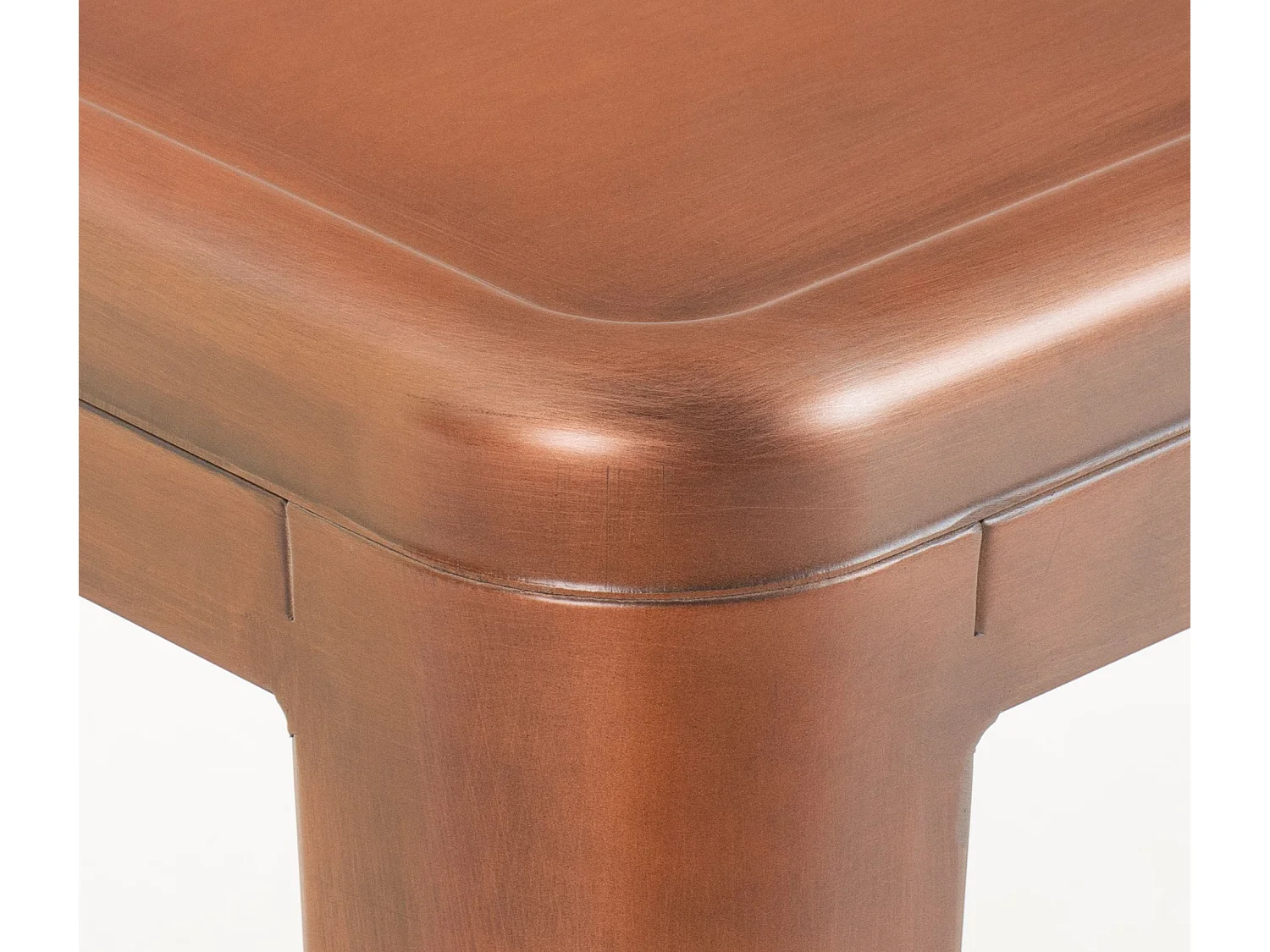 Tabouret de bar - Métal & Noir - Cuivre - Joshua