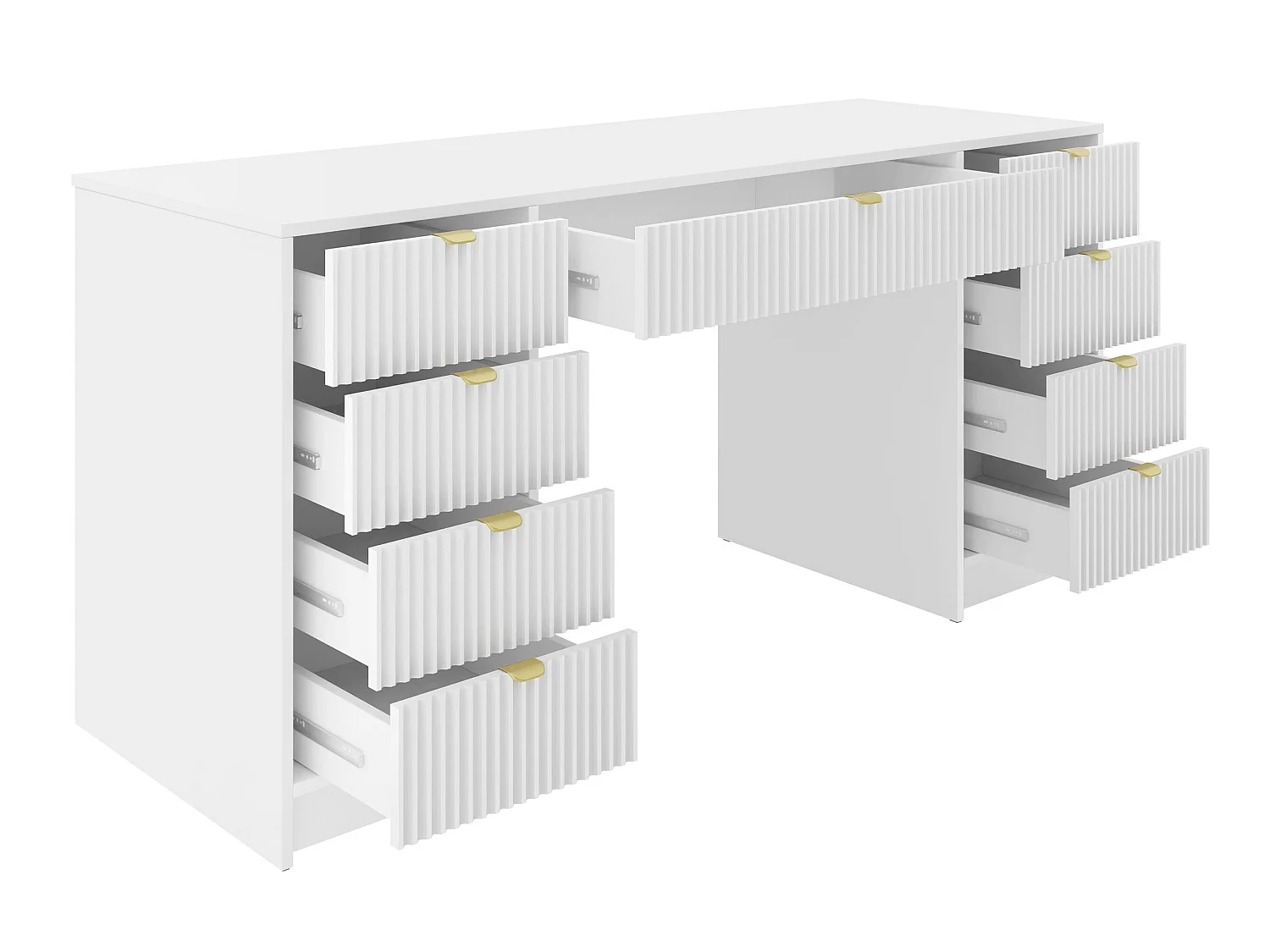 Bureau Comfivo Papilio I, Avec tiroirs, Nombre de tiroirs: 9, 8x15x6cm