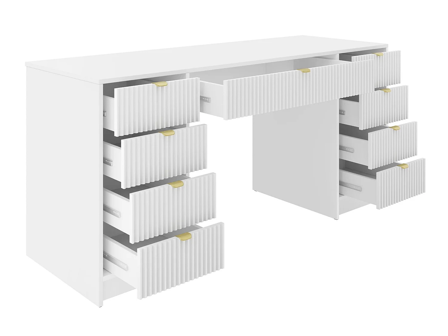 Bureau Comfivo Papilio I, Avec tiroirs, Nombre de tiroirs: 9, 8x15x6cm