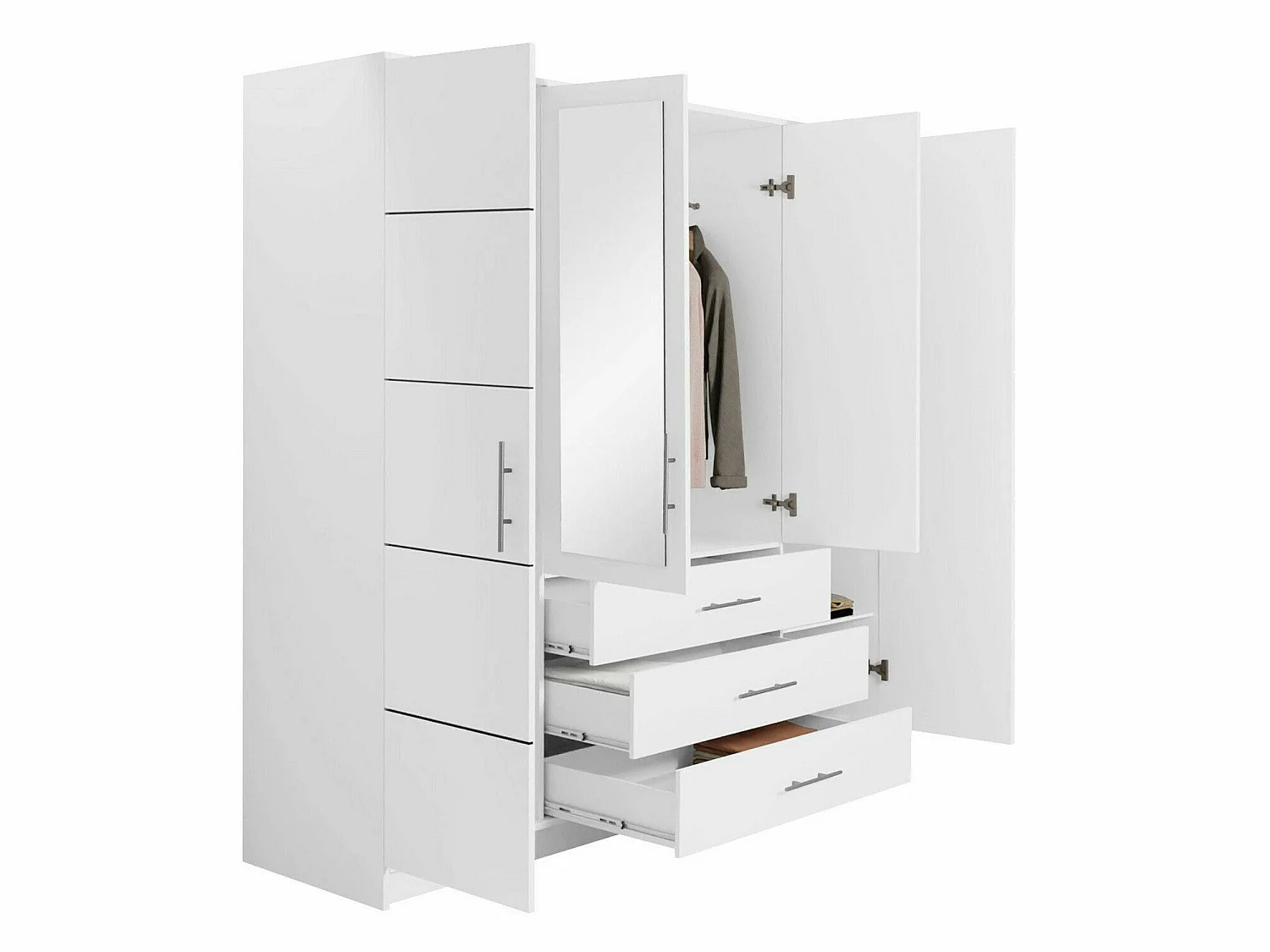 Armoire Dortivu, Nombre d'étagères: 8, 20x20x6cm