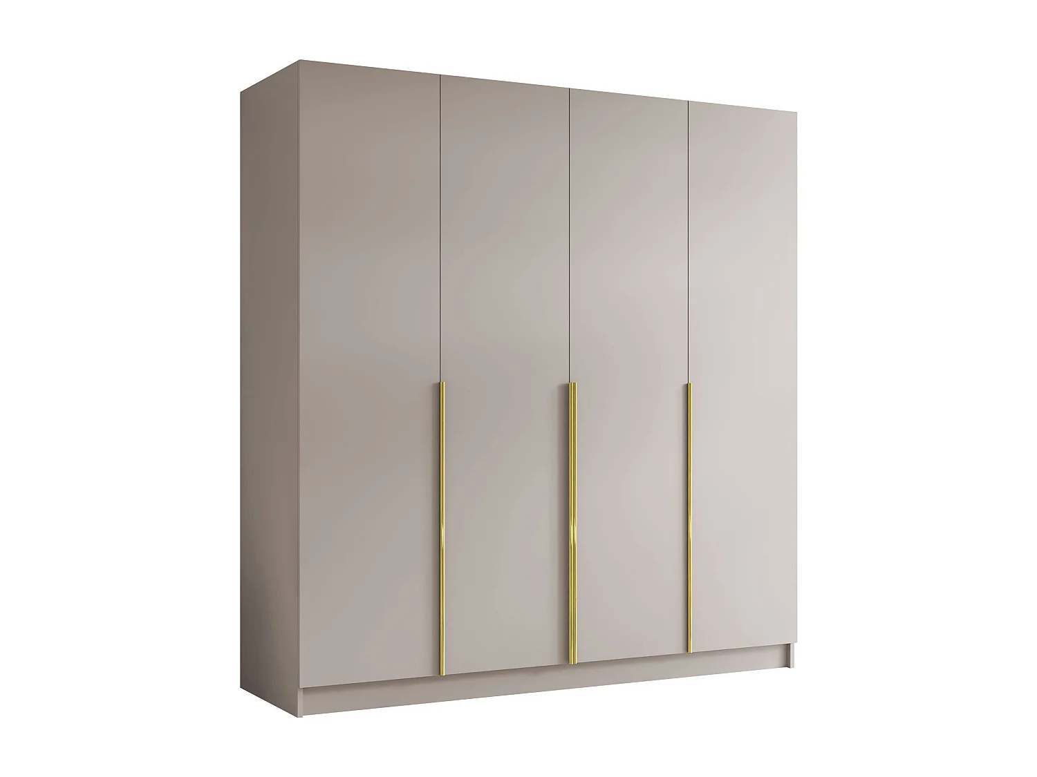 Armoire Closico Navor I, Cachemire|Doré, 215x200x58cm