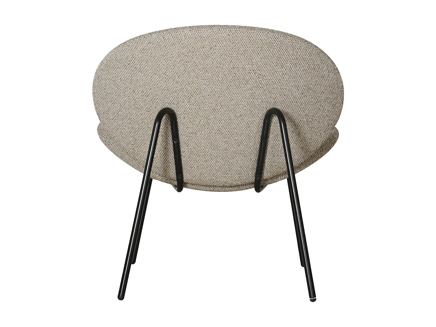 Fauteuil en tissu vert chiné SACHA - HAPPY GARDEN