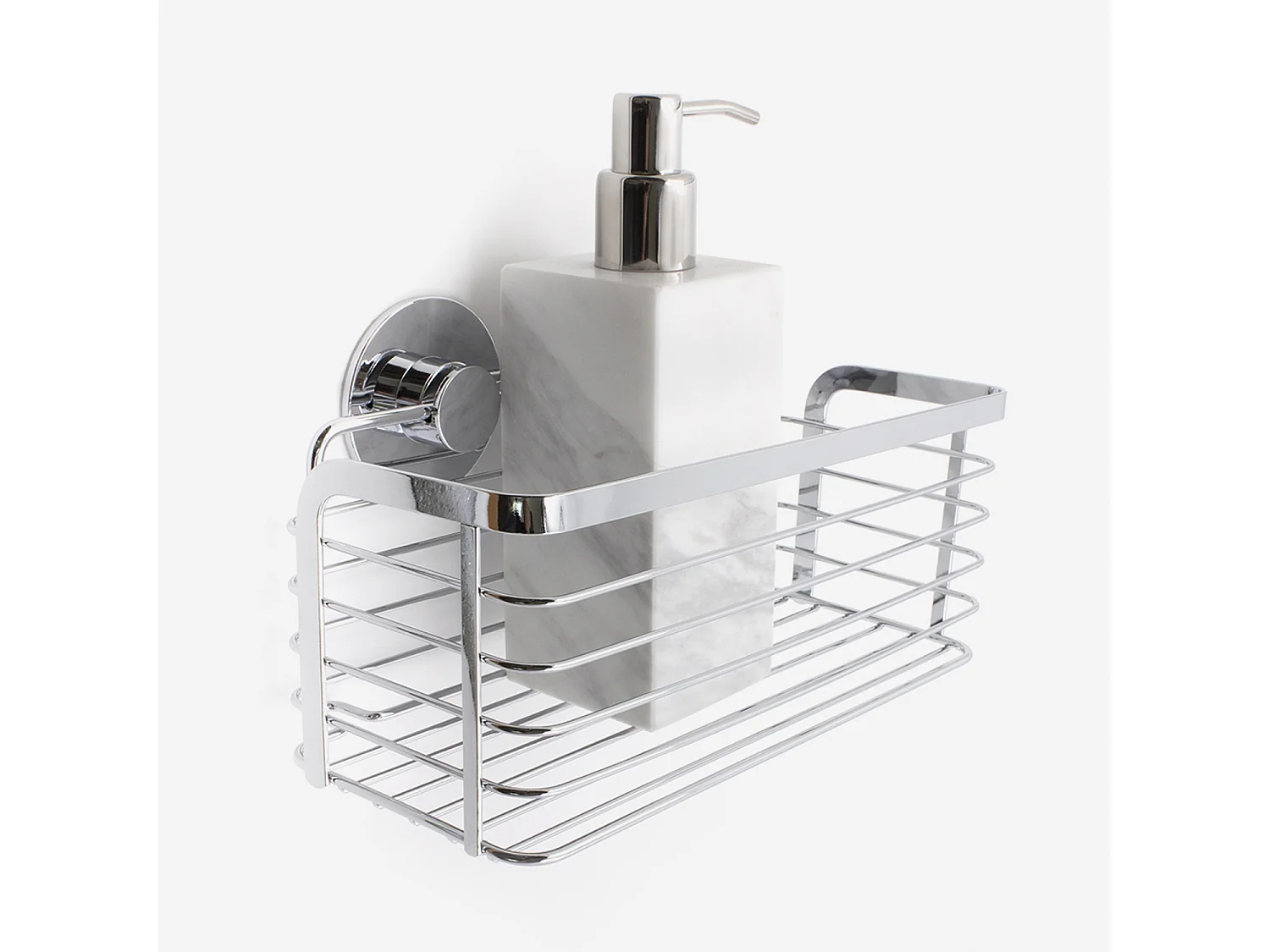 Panier mural en inox - Silver - BATHBAZAAR