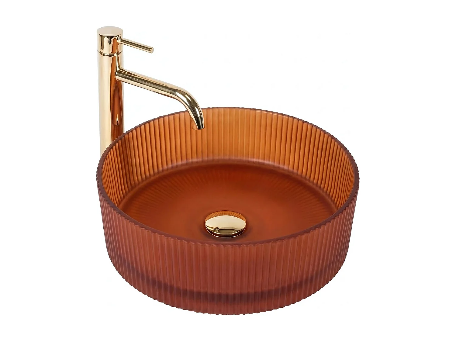 Opzetwastafel Rea Suri Brown