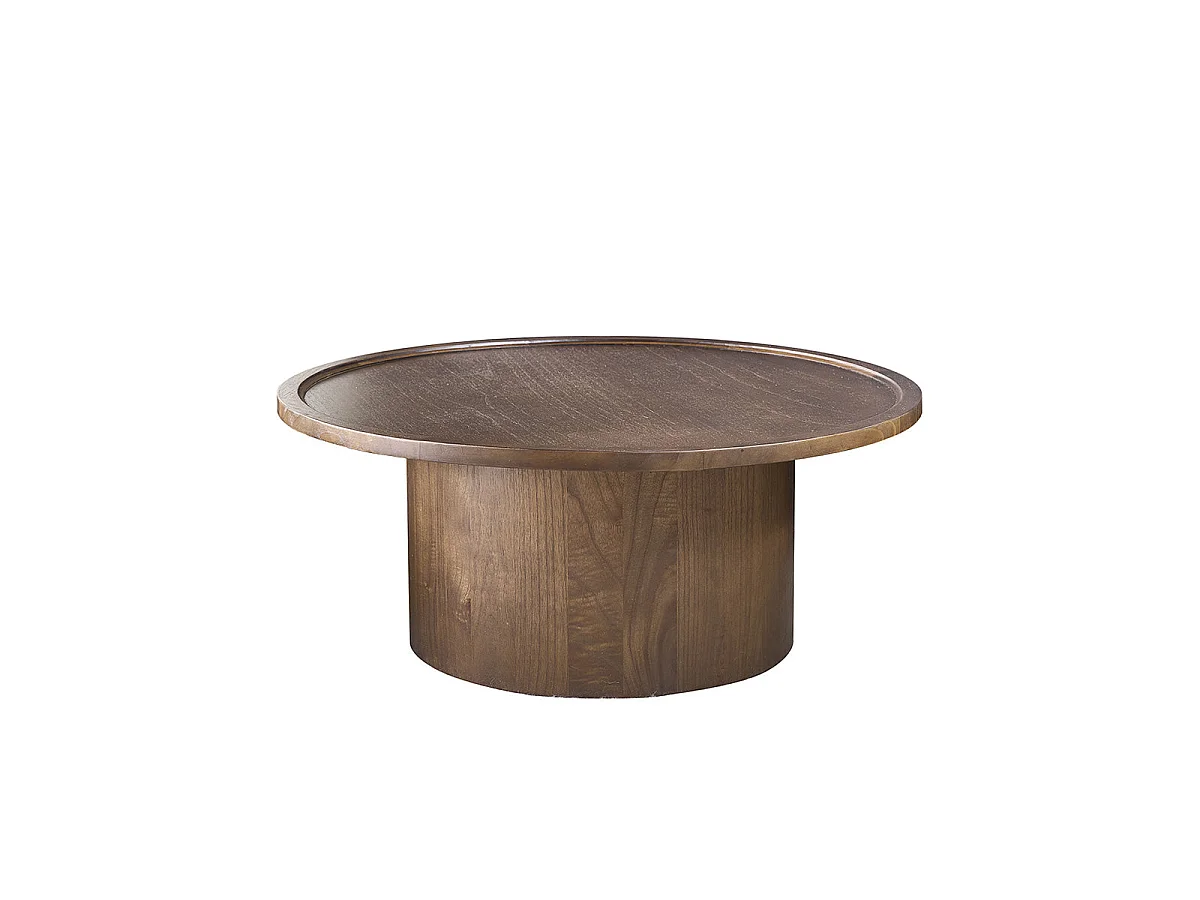 Table basse en bois massif 100 cm